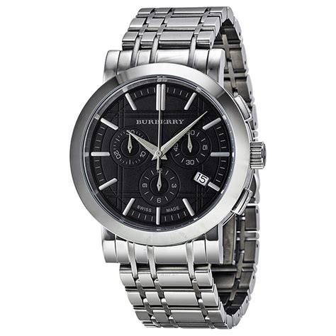 burberry bu1360 price in india|Burberry Heritage Chronograph Black Dial Stainless Steel Men's .